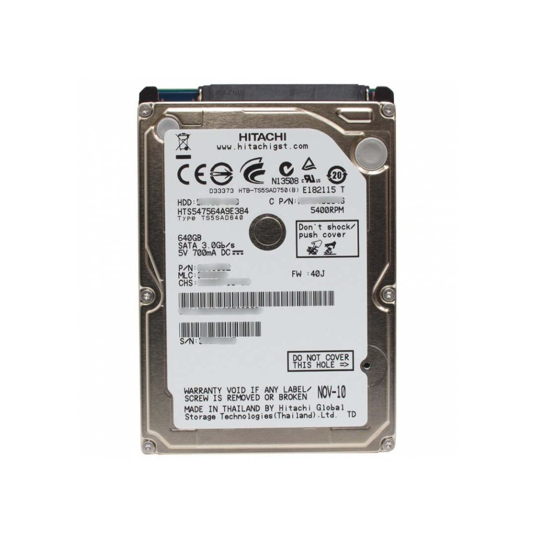 HTS547564A9E384 Hitachi 2.5 HTS547564A9E384 Hitachi 2.5